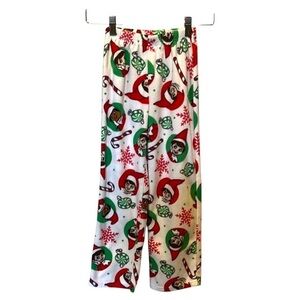 Elf on the Shelf Girl’s Fleece Pajama Pants Christmas Size 6-7